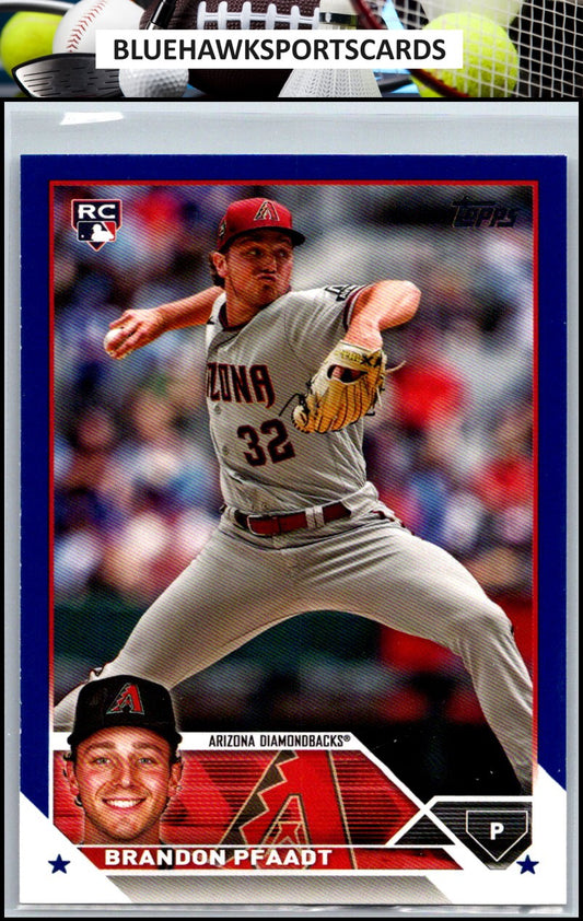 2023 Topps Chrome Update #USC156 Brandon Pfaadt Prism