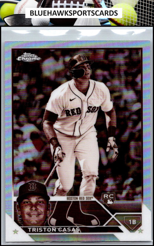 2023 Topps Chrome #174 Triston Casas Sepia Refractors