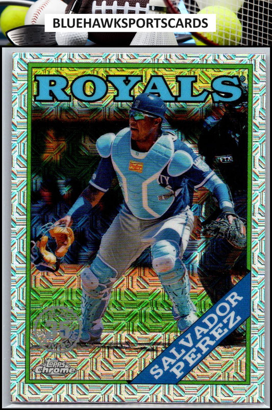 2023 Topps #T88C-75 Salvador Perez 1988 35th Anniversary Chrome (Series One)