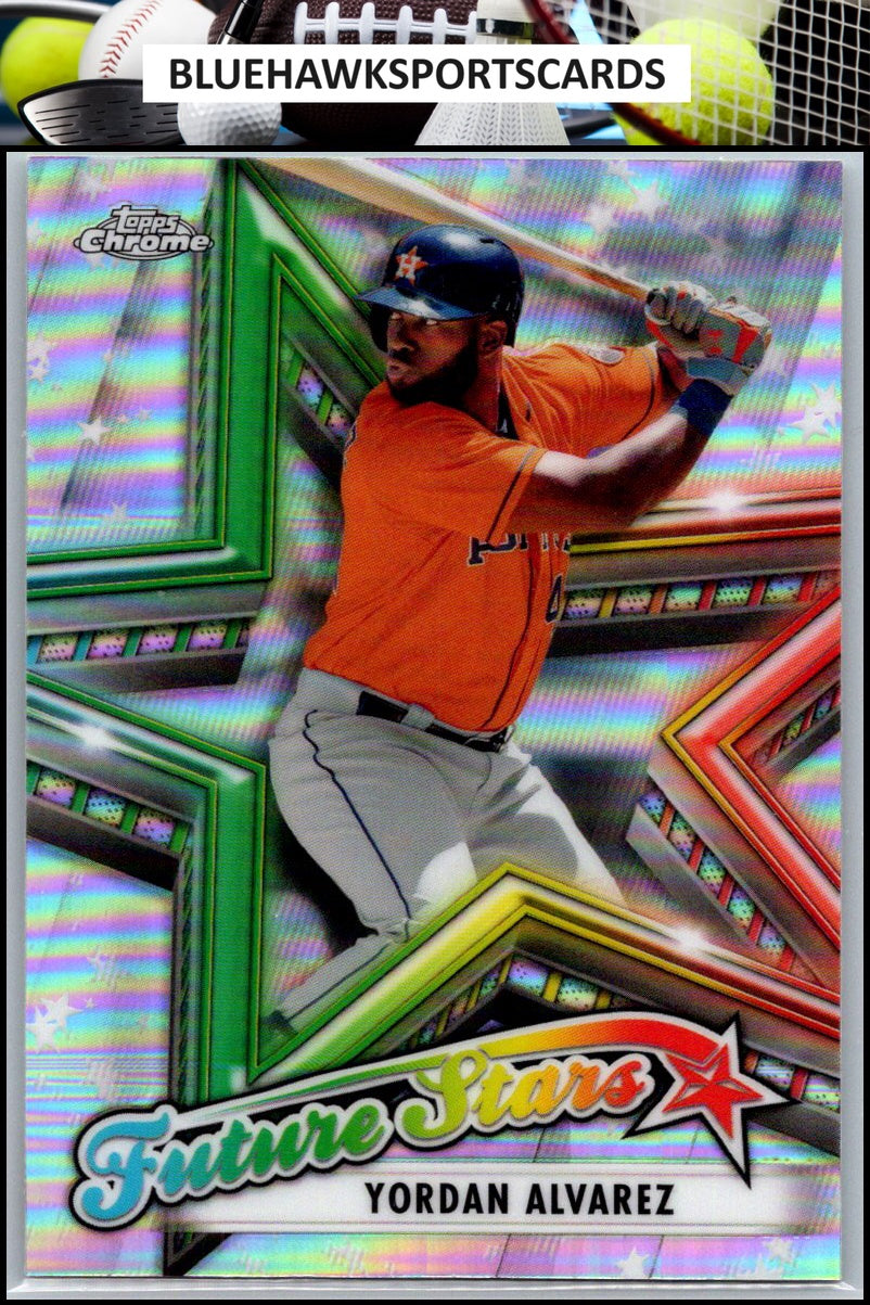 2021 Topps Chrome #FS-8 Yordan Alvarez Future Stars