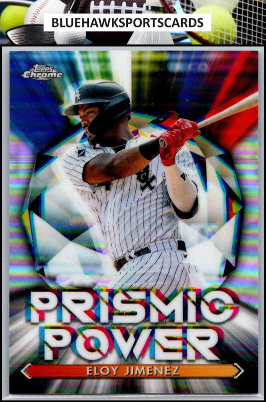 2021 Topps Chrome #PP-7 Eloy Jimenez Prismic Power
