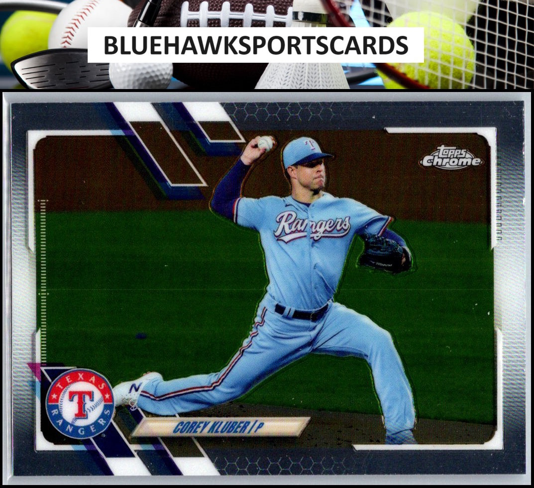 2021 Topps Chrome #34 Corey Kluber
