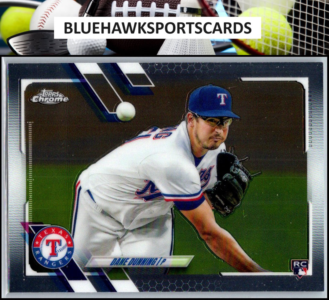 2021 Topps Chrome #187 Dane Dunning