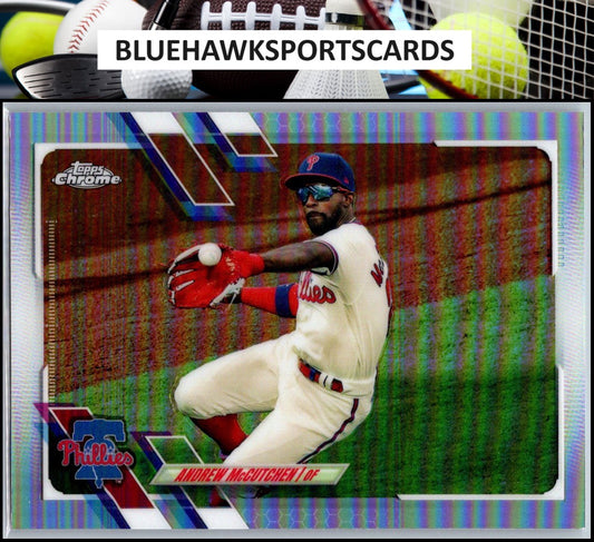 2021 Topps Chrome #44 Andrew McCutchen
