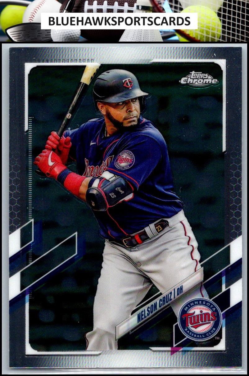 2021 Topps Chrome #180 Nelson Cruz