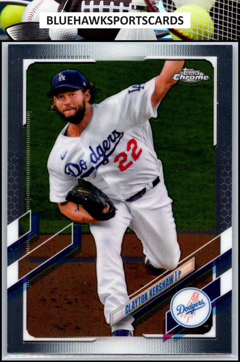 2021 Topps Chrome #147 Clayton Kershaw