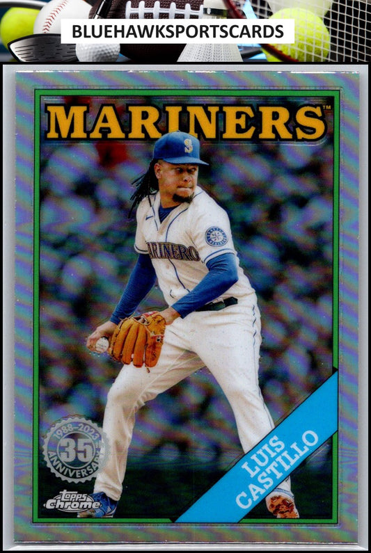 2023 Topps Chrome #88BC-13 Luis Castillo 1988 Topps Baseball 35th Anniversary