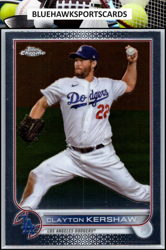 2022 Topps Chrome Sonic #183 Clayton Kershaw