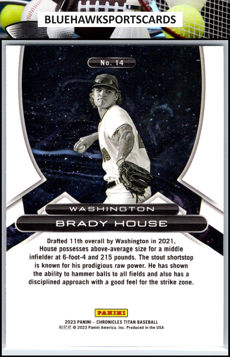 2023 Panini Chronicles #14 Brady House Titan