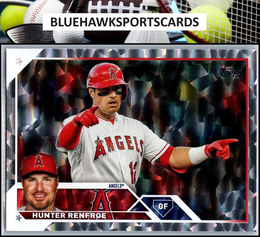2023 Topps Update #US204 Hunter Renfroe Silver Pattern Foilboard
