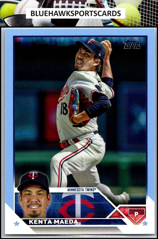 2023 Topps Update #US97 Kenta Maeda Royal Blue