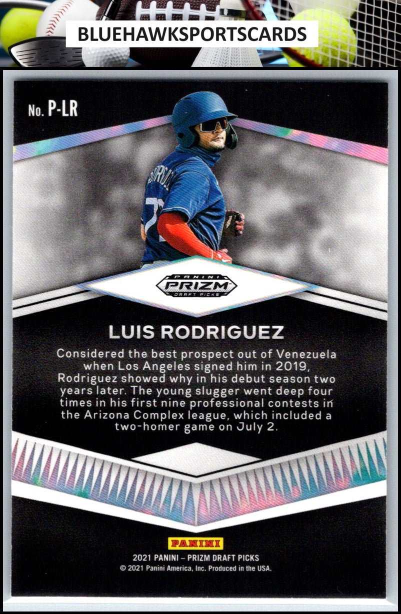 2021 Panini Prizm Draft Picks #P-LR Luis Rodriguez Prospects