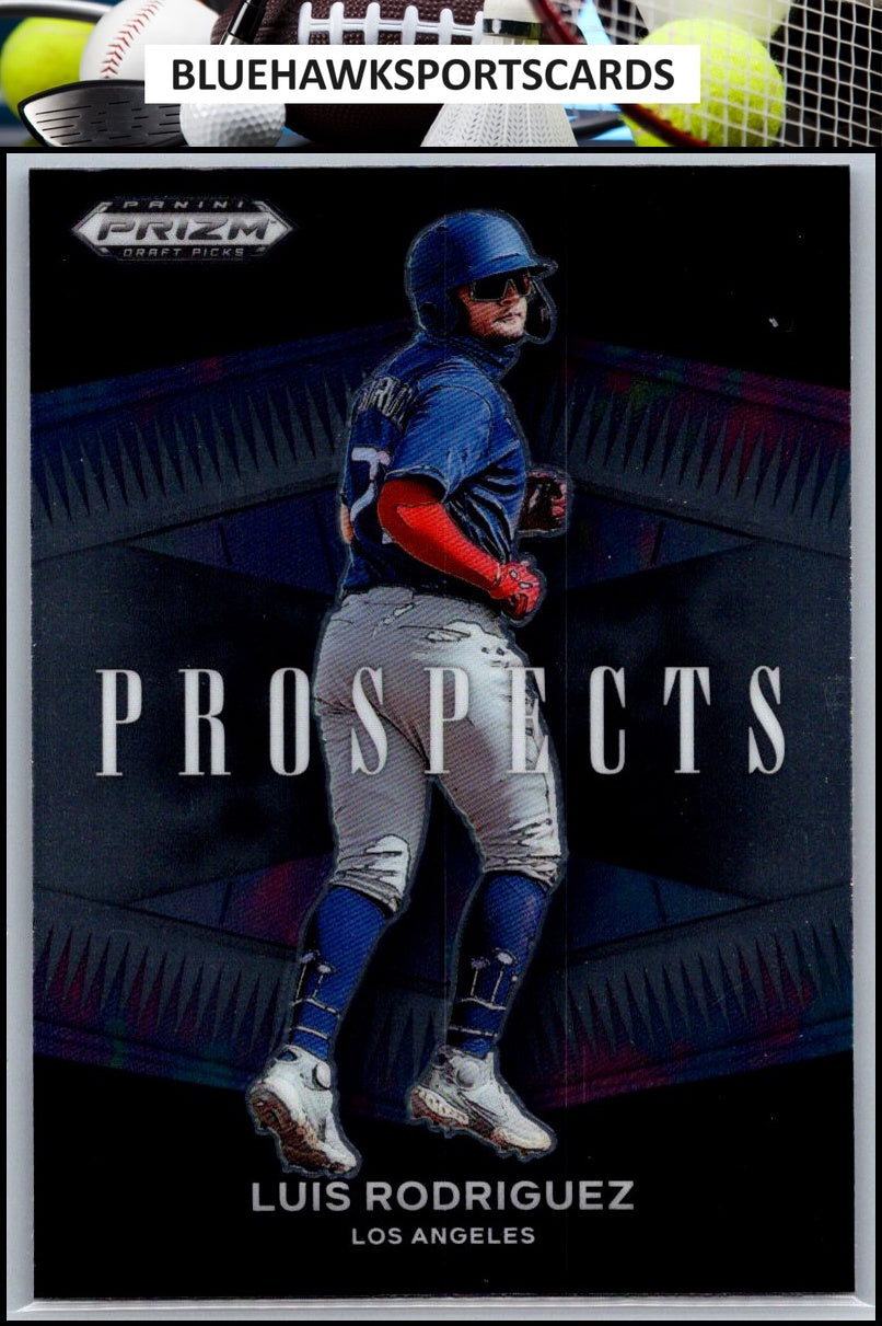 2021 Panini Prizm Draft Picks #P-LR Luis Rodriguez Prospects