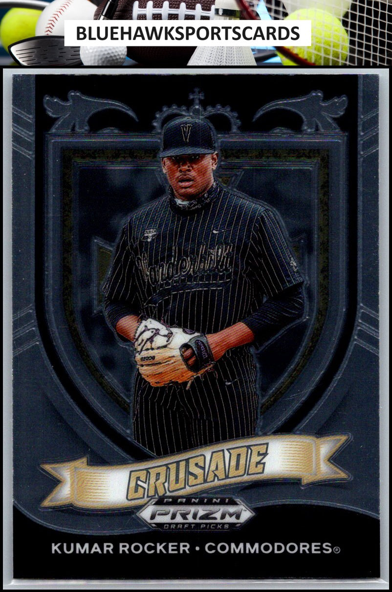 2021 Panini Prizm Draft Picks #C-KR Kumar Rocker Crusade Silver Prizm