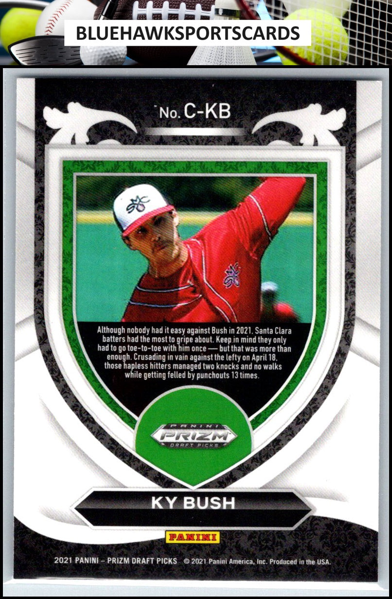 2021 Panini Prizm Draft Picks #C-KB Ky Bush Crusade