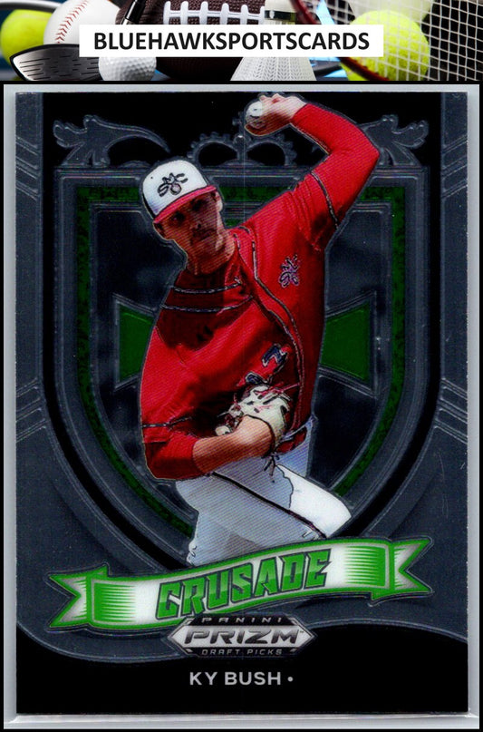 2021 Panini Prizm Draft Picks #C-KB Ky Bush Crusade