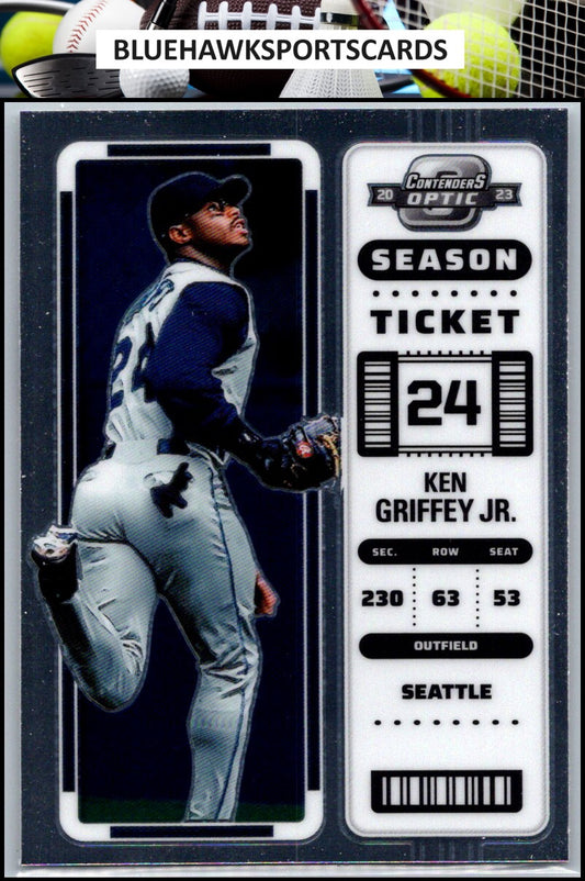 2023 Panini Chronicles #22 Ken Griffey Jr. Contenders Optic
