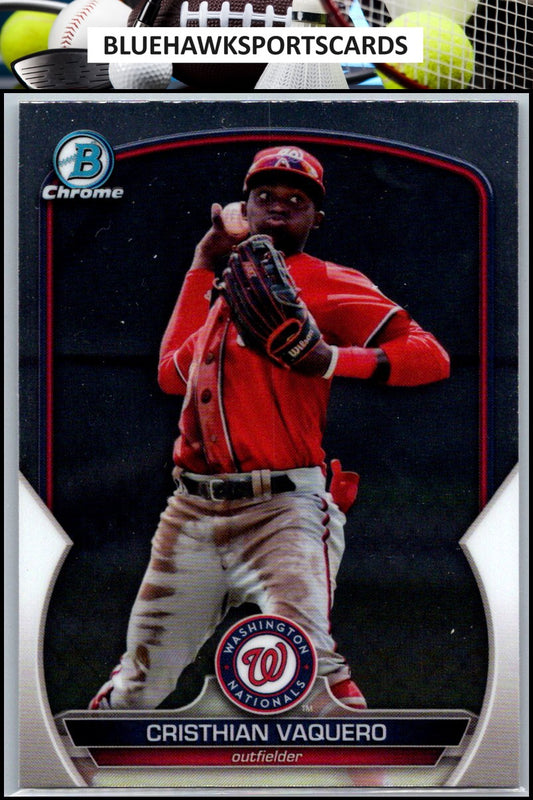 2023 Bowman Chrome #BCP-209 Cristhian Vaquero Prospects