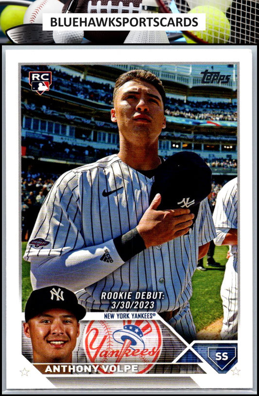 2023 Topps Update #US77 Anthony Volpe