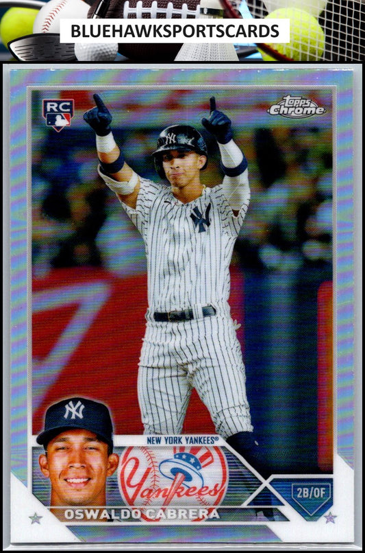 2023 Topps Chrome #69 Oswaldo Cabrera Refractors