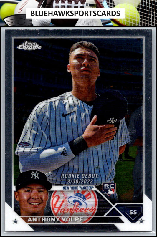 2023 Topps Chrome Update #USC35 Anthony Volpe