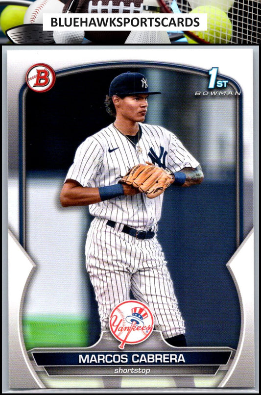2023 Bowman #BP-46 Marcos Cabrera Prospects