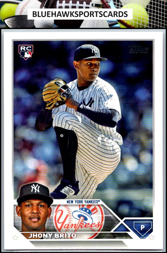 2023 Topps Update #US279 Jhony Brito