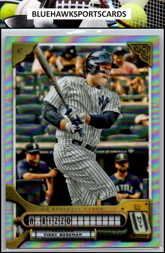 2022 Topps Gypsy Queen #160 Anthony Rizzo Chrome