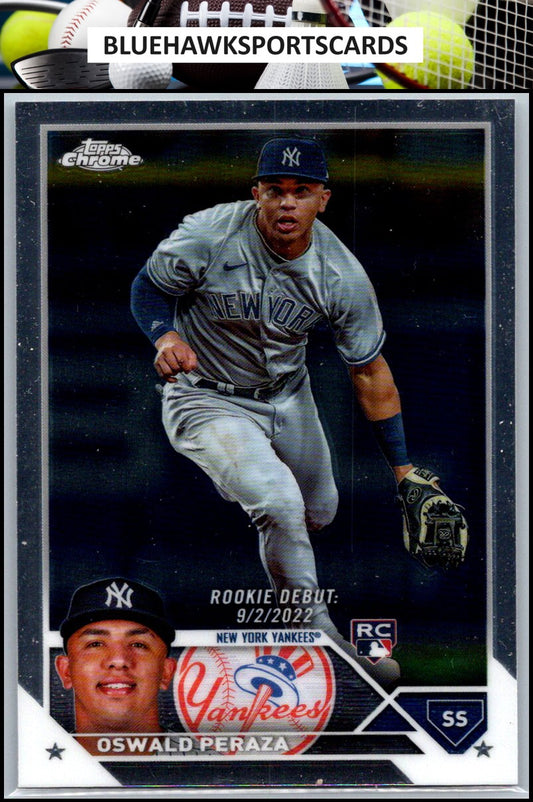 2023 Topps Chrome Update #USC123 Oswald Peraza