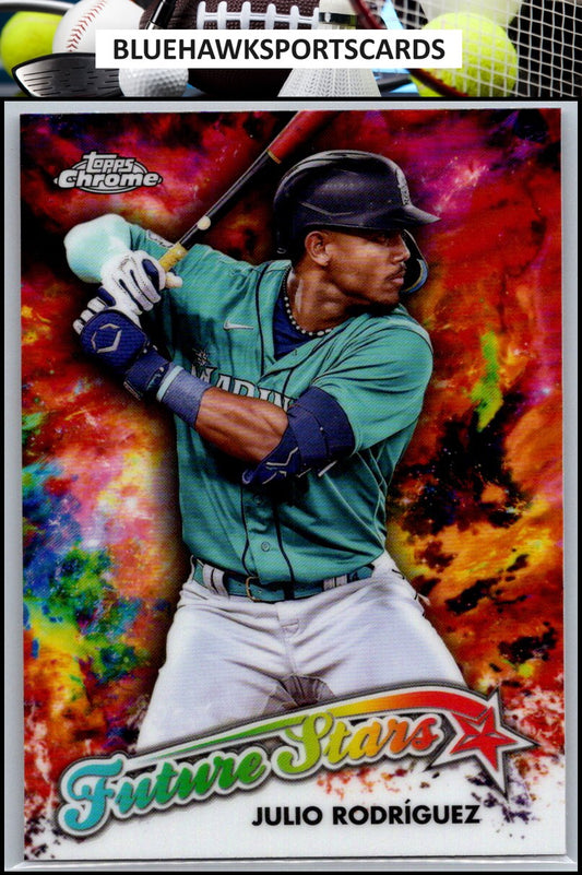 2023 Topps Chrome Update #FSU-1 Julio Rodríguez Future Stars