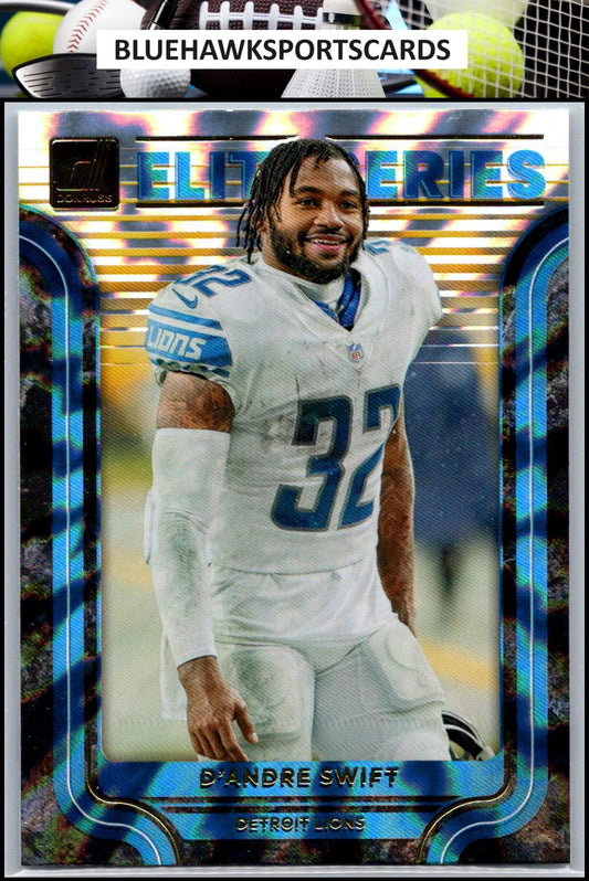 2022 Donruss #ES-19 D'Andre Swift Elite Series