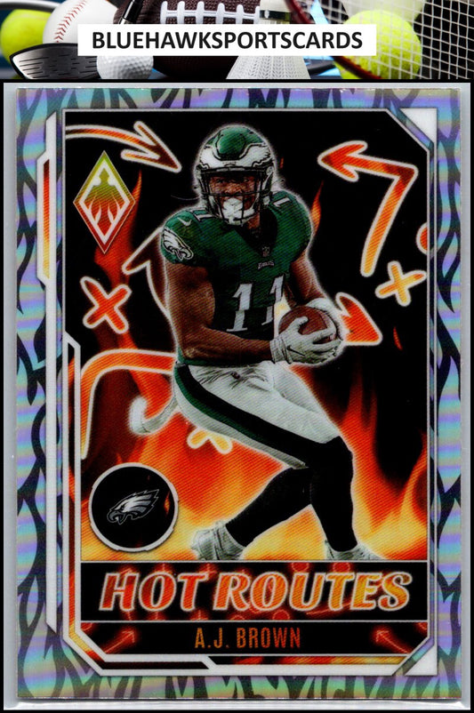 2022 Panini Phoenix #HR-24 A.J. Brown Hot Routes