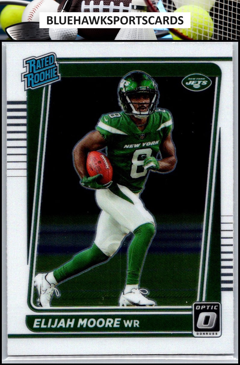 2021 Donruss Optic #216 Elijah Moore