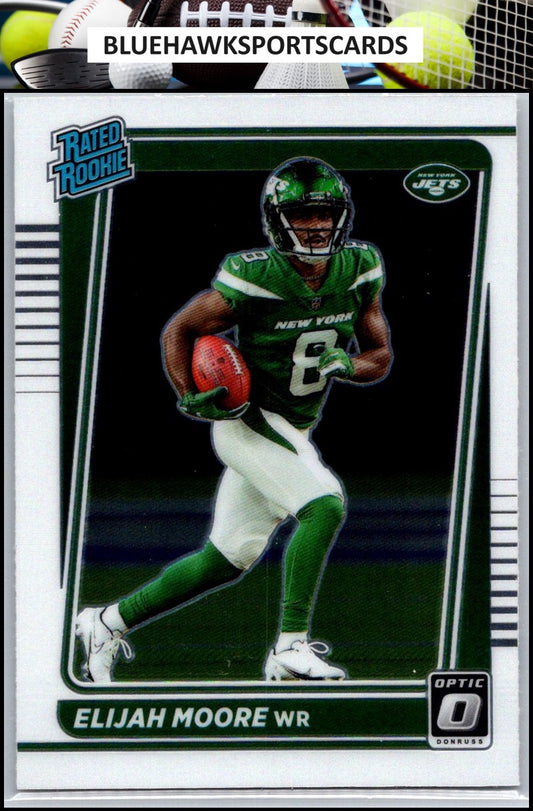 2021 Donruss Optic #216 Elijah Moore