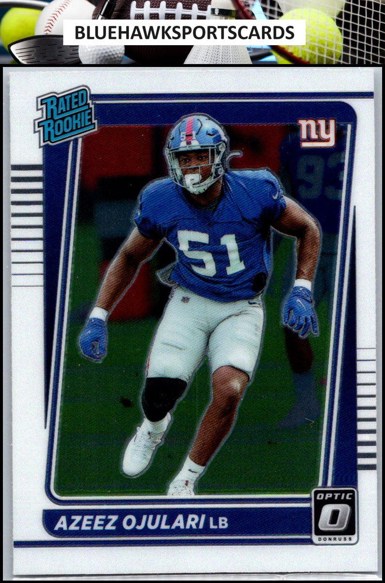 2021 Donruss Optic #273 Azeez Ojulari