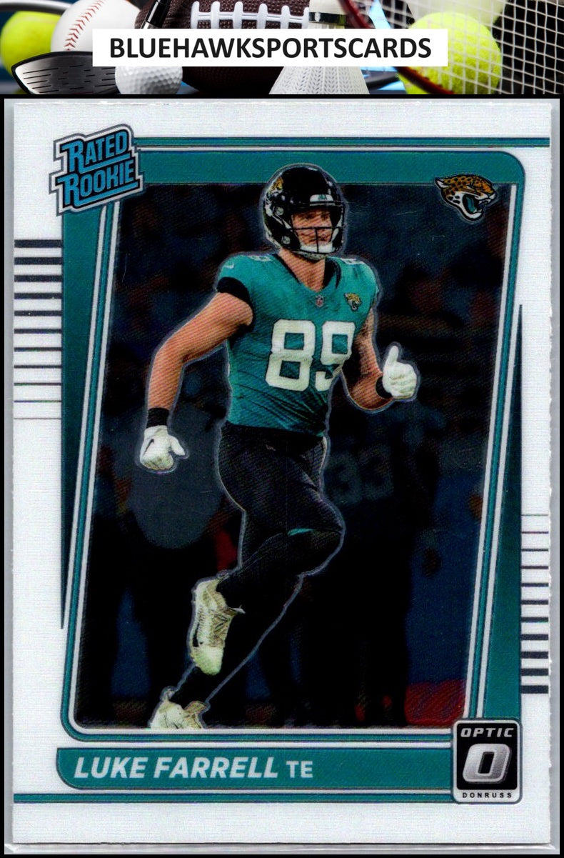 2021 Donruss Optic #287 Luke Farrell
