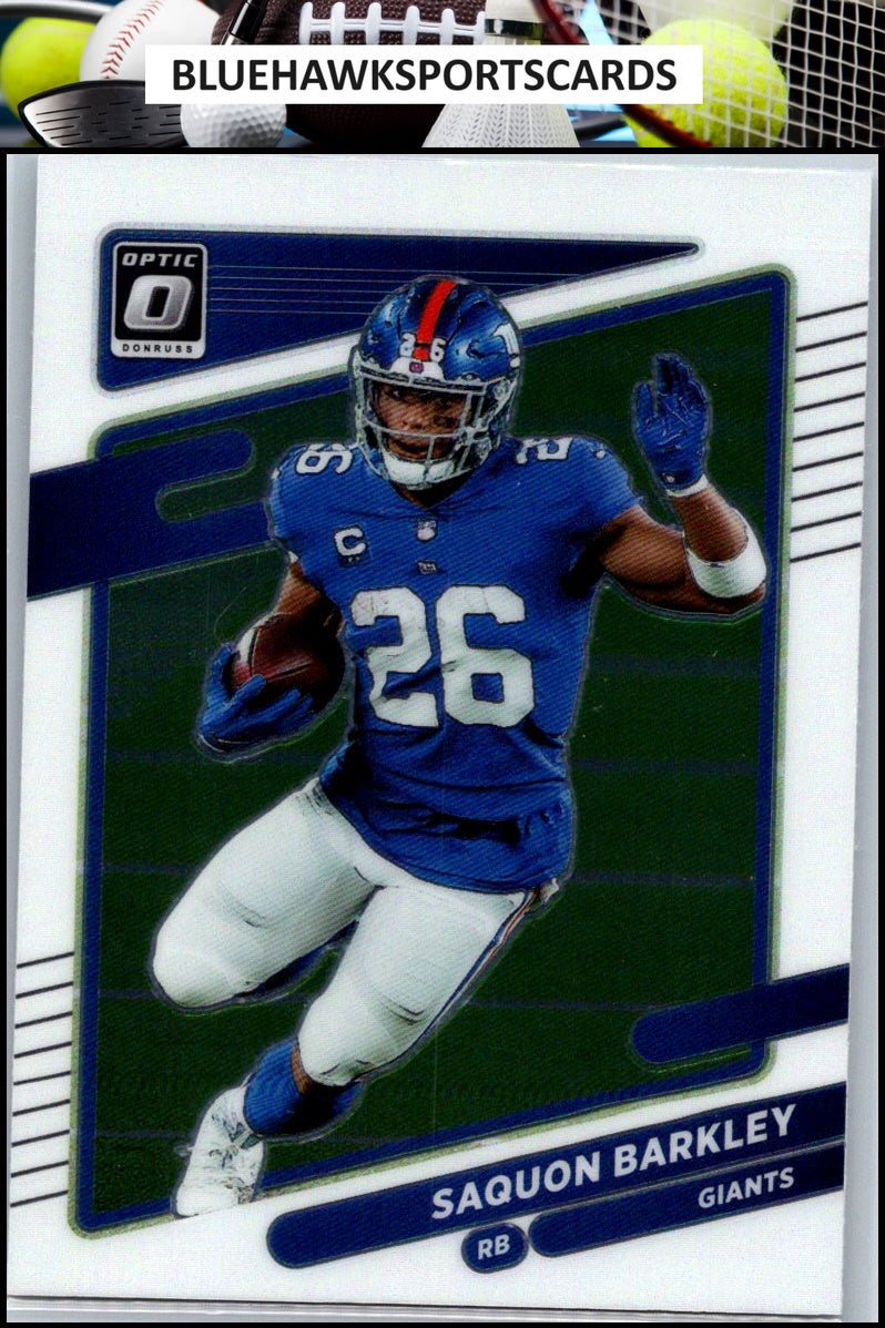 2021 Donruss Optic #16 Saquon Barkley