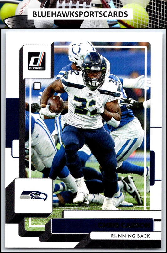 2022 Donruss #33 Chris Carson