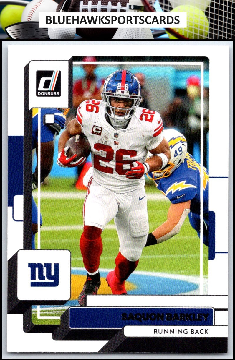 2022 Donruss #163 Saquon Barkley