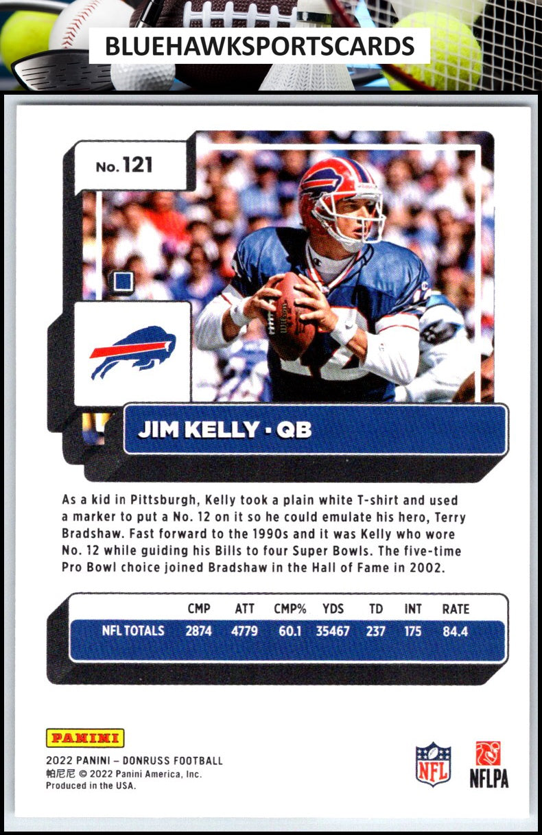 2022 Donruss #121 Jim Kelly