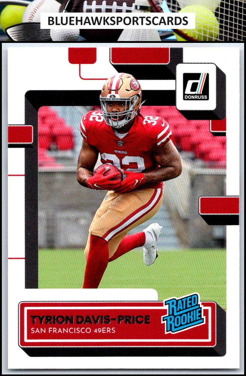 2022 Donruss #326 Tyrion Davis-Price
