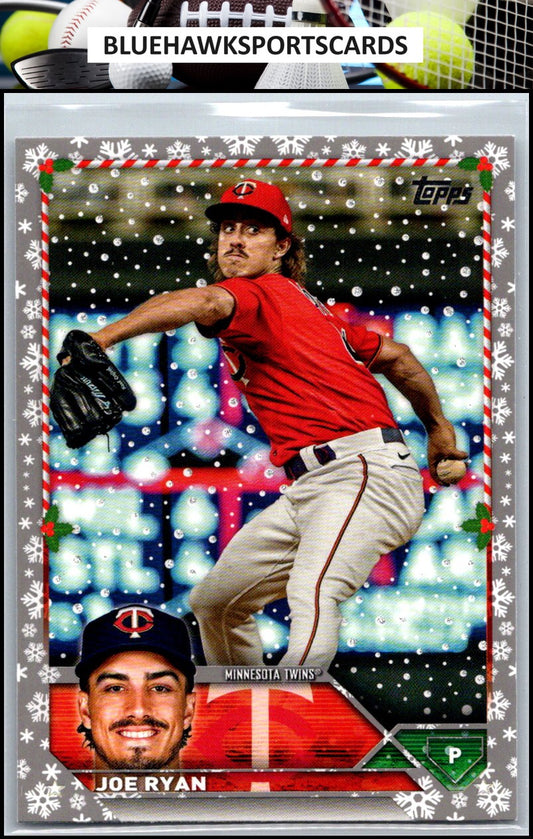 2023 Topps Holiday #H173 Joe Ryan Metallic