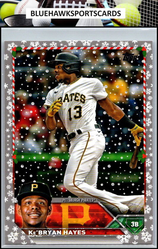 2023 Topps Holiday #H32 Ke'Bryan Hayes Metallic