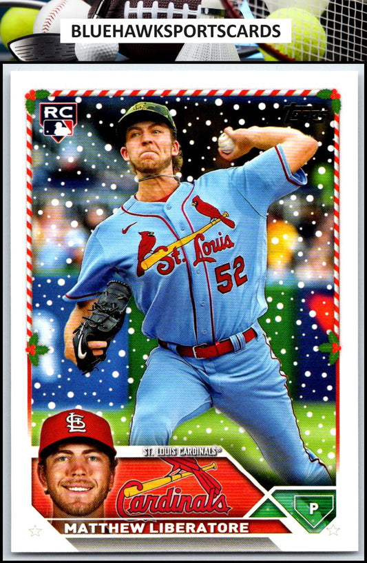 2023 Topps Holiday #H193 Matthew Liberatore