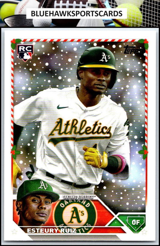 2023 Topps Holiday #H15 Esteury Ruiz
