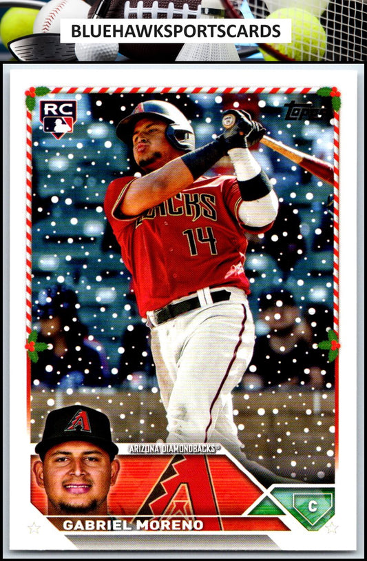 2023 Topps Holiday #H93 Gabriel Moreno