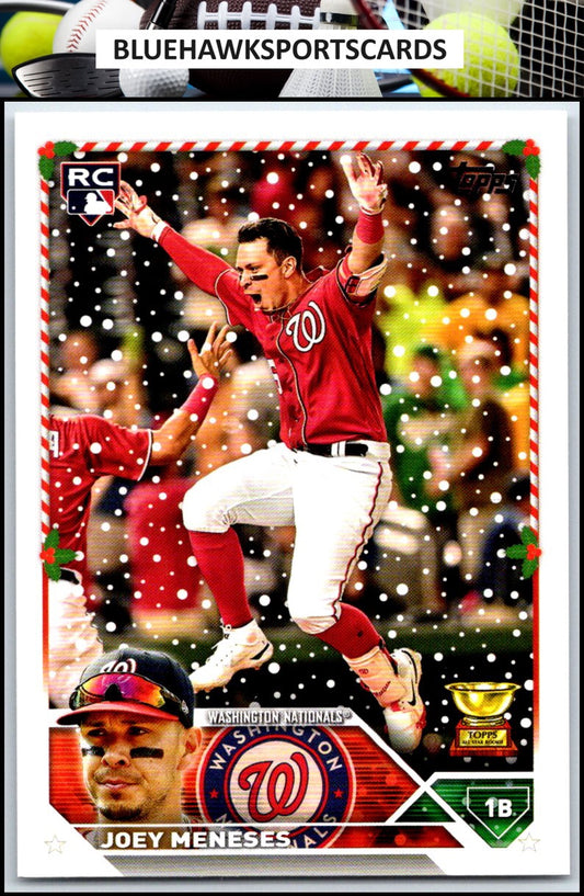 2023 Topps Holiday #H80 Joey Meneses