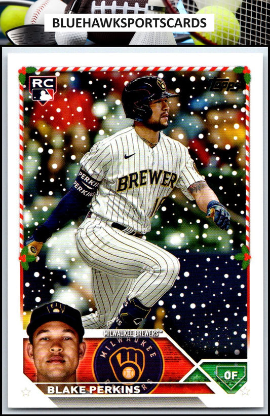 2023 Topps Holiday #H19 Blake Perkins