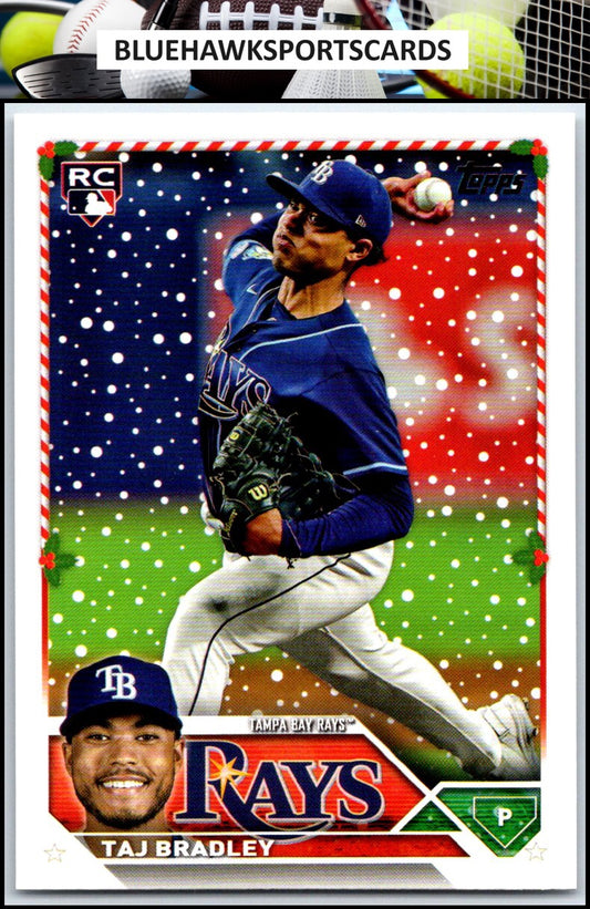 2023 Topps Holiday #H23 Taj Bradley