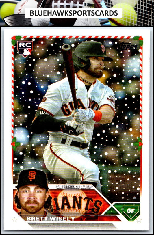 2023 Topps Holiday #H56 Brett Wisely
